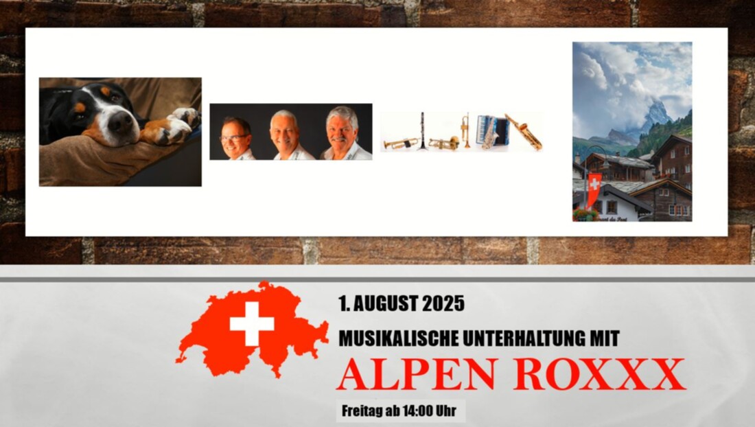Musikalische Unterhaltung mit Alpen Roxxx