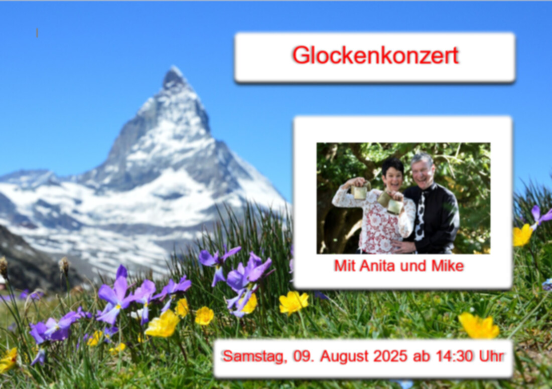 Glockenkonzert mit Anita und Mike