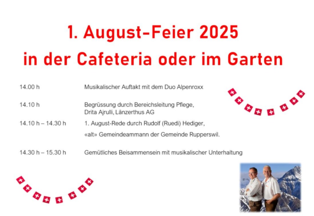 1. August - Feier 2025
